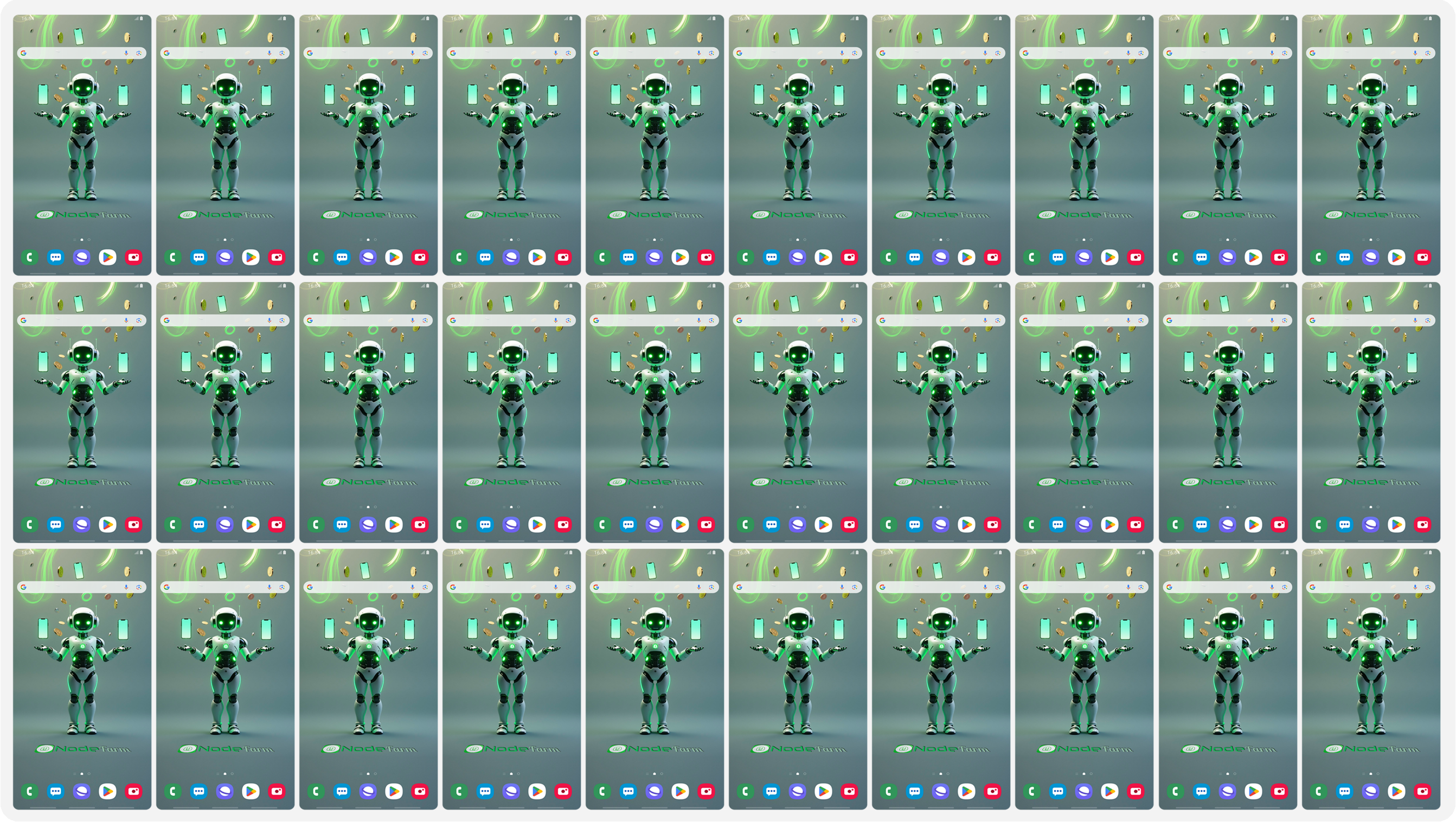 Phone Farm NodeFarm.id